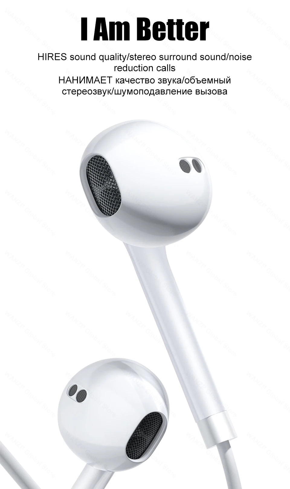 For Apple iPad Laptops Tablet Headphones For iPhone 16 15 14 13 12 11 Pro Max Earphones X XS 7 8 Plus 3.5mm Stereo Wired Earbuds