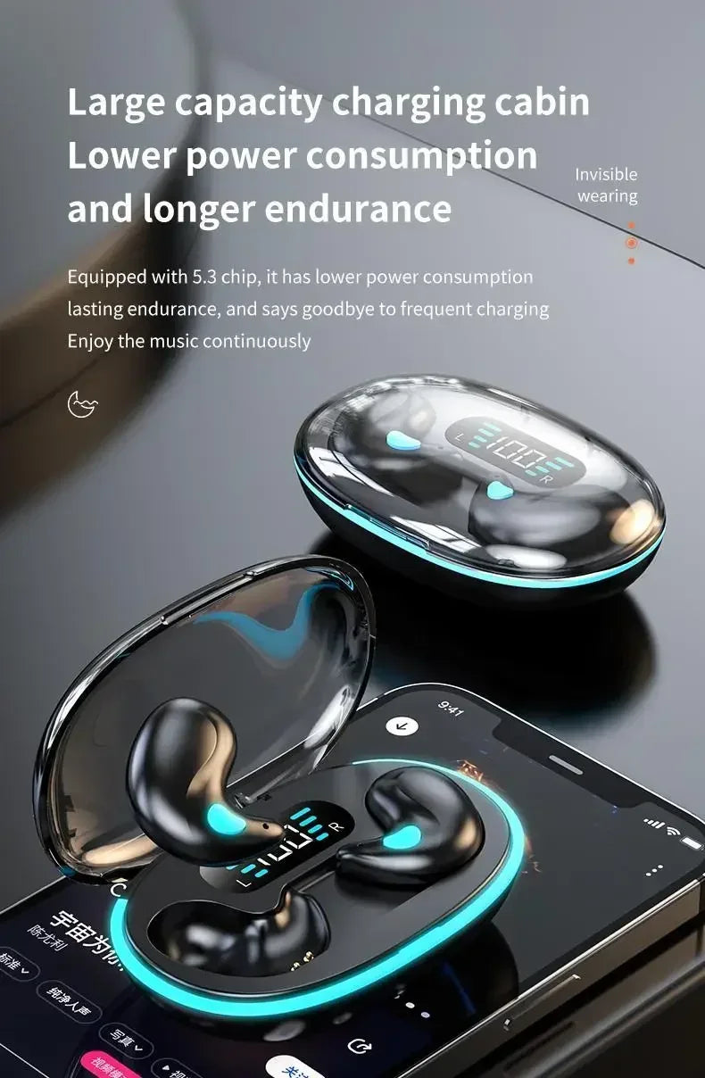 X55 TWS Mini Earpods BT5.3 Wireless Earphone IPX5 Headphones Noise Reduction Sport Bluetooth Earbuds Stereo Music Headset