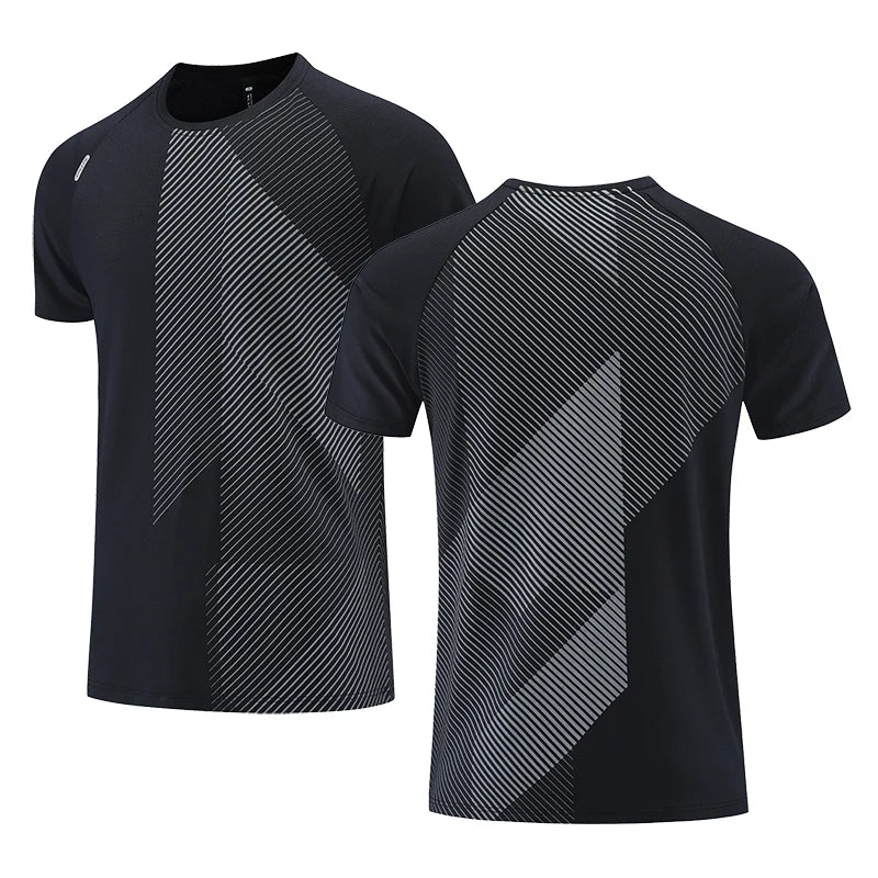 T-shirt Fitness Sports Top Gym Training Shirt Breathable Jogging Casual Sportswear