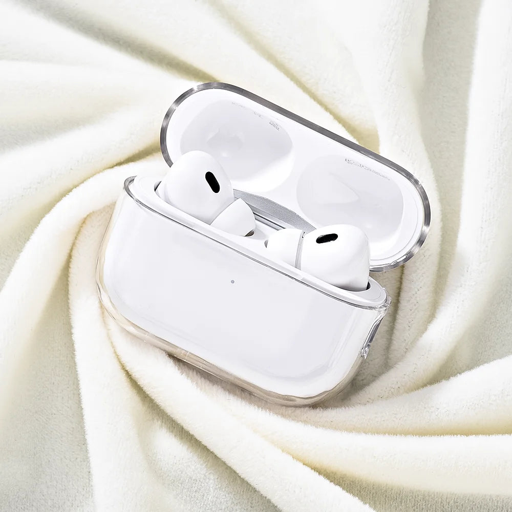 Transparent PC Earphone Case For Airpods Pro 3 Generation 2025 Cases Hard Clear Headphone Cover For Airpods 4 3 Pro 2 2nd Pro2