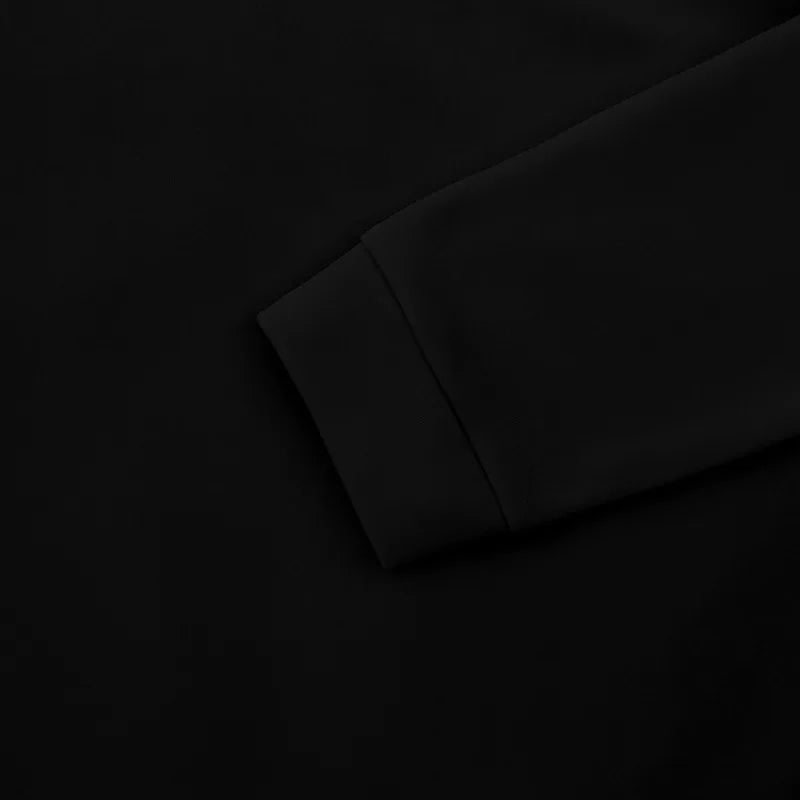 American Autumn Winter Heavy Fleece Long-sleeved Men's Sweatshirt Half Zipper Loose Stand-up Collar Pullover Men's Sweatshirt