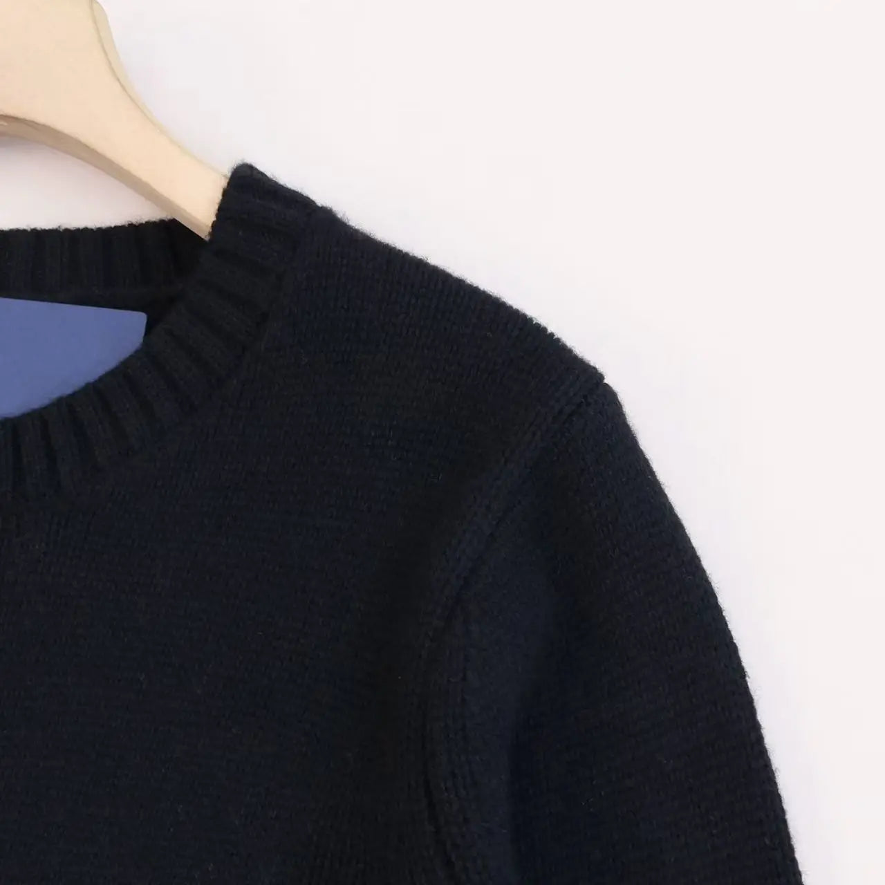 Soft Cotton Knit Sweater Women's Bear Embroidery Round Neck Top Autumn Winter Comfortable Wear Casual Embroidery Pullover