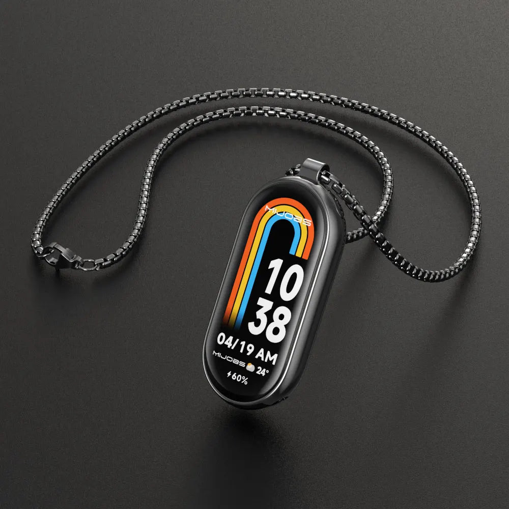 Mi Band 9 10 Strap Necklace for Xiaomi Smart Band 8 Bracelet Miband 9 Smart Watch Neck Decoration Pendant Mi Band 8 Accessories
