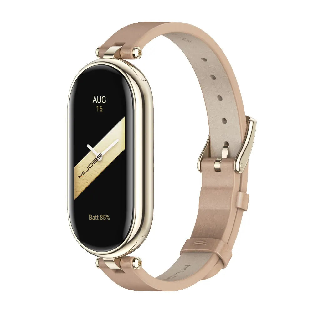 Strap for Mi Band 10 9 8 7 6 5 4 3 Watchband for Xiao mi Smart Band 9 Strap for Mi Band 8 Leather Wristband For Mi Band 7 Correa