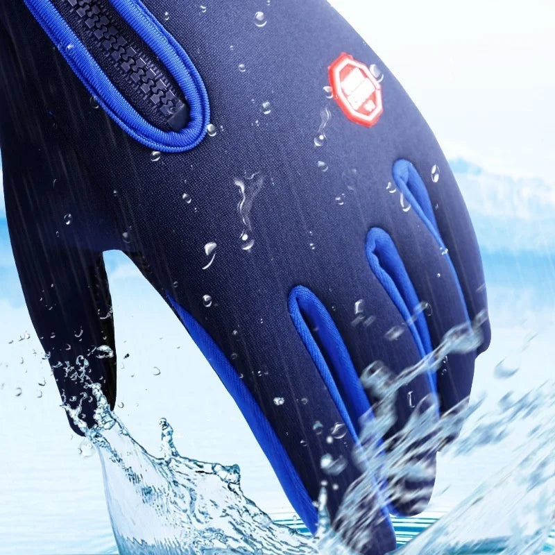 Winter Gloves for Men Women Warm Tactical Gloves Touchscreen Waterproof Hiking Skiing Fishing Cycling Snowboard Non-slip Gloves