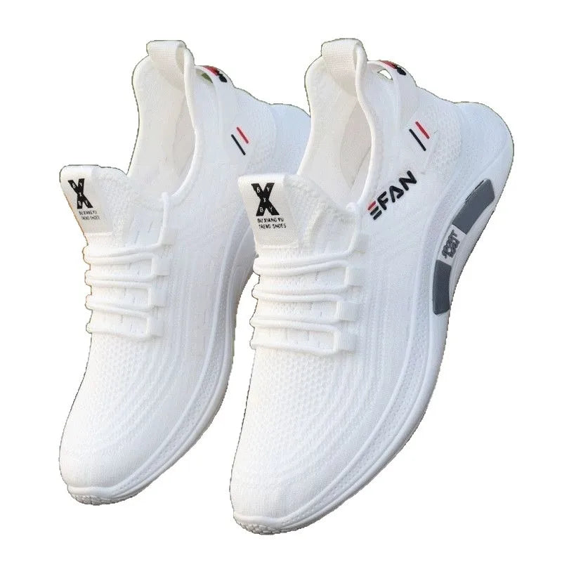 2025 Men Casual Shoes for Outdoor Comfortable Air Mesh Shoes Summer Breathable Men Loafers Wide Slip On Walking Shoes Men