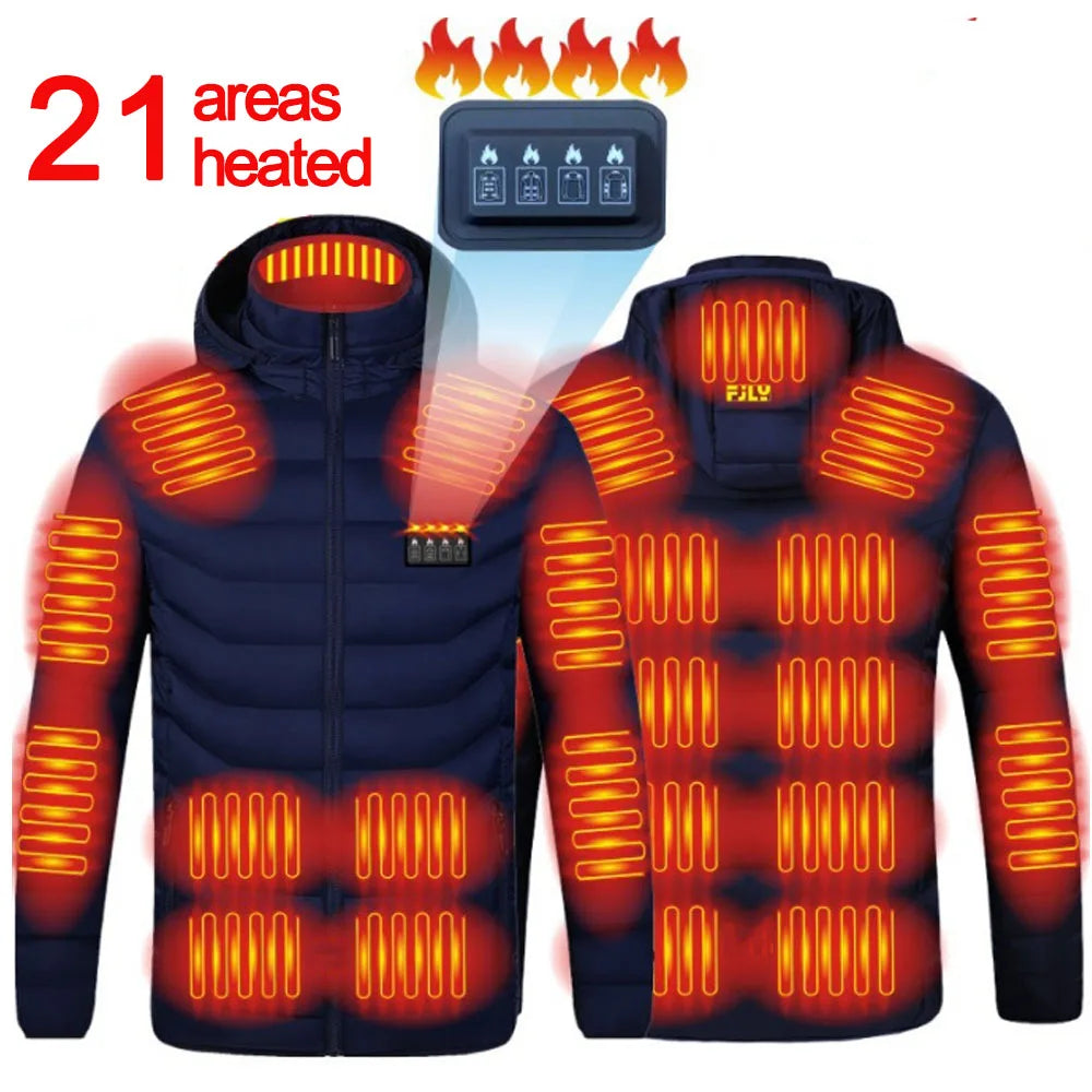 Heated Jacket Electric Self Heated Jacket USB Heated Clothing Electric Heating Jackets