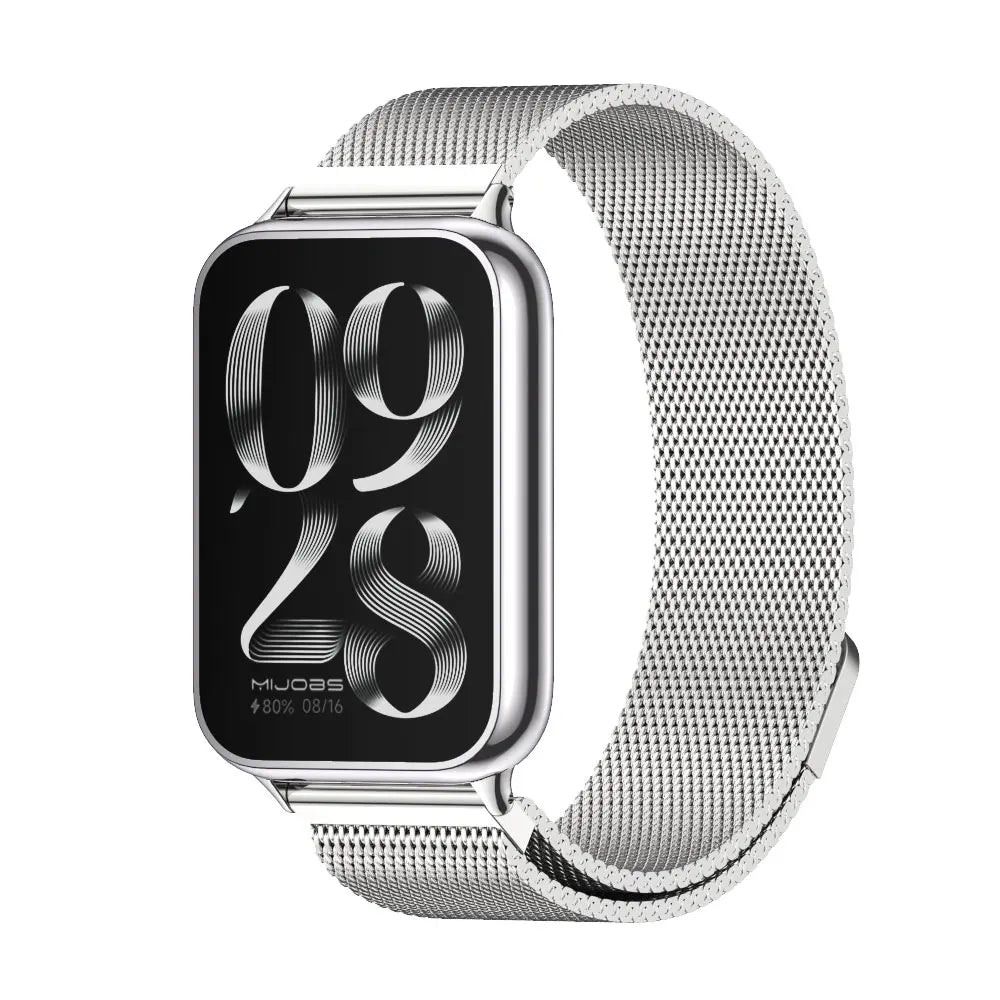For Mi Band 9 Pro Strap for Mi Band 8 Pro Wristband for Xiao mi Smart Band 8 Pro Bracelet Global Version Metal Watch Band