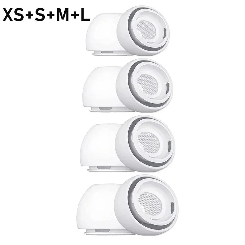 Soft Silicone Ear Tips for Airpods Pro 1/2 Gen Protective Earbuds Covers Noise Reduction Hole Ear-pads for Apple Air Pods Pro