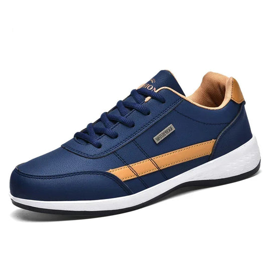 Sneakers Men Shoes Spring Autumn Waterproof Walking Sneakers Leisure Male Leather Sports Shoes Non-Slip Footwear Tennis for Men