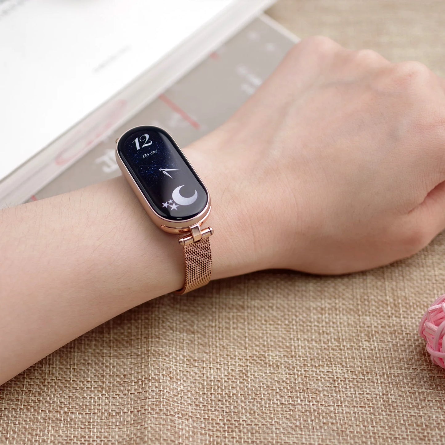 Strap Mi Band 10 9 8 7 6 5 4 3 Smart Bracelet Global Version Mi band 9 Watchband Ladies Wristband for Xiaomi Smart Band 8 Correa
