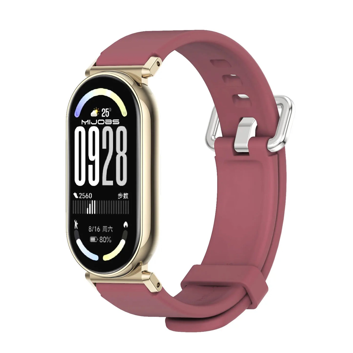 Strap For Mi Band 10 9 8 7 6 5 4 3 Silicone Wristband Replacement For Xiao mi Mi Band 8 Bracelet MiBand 7 6 5 4 3 Wrist Strap