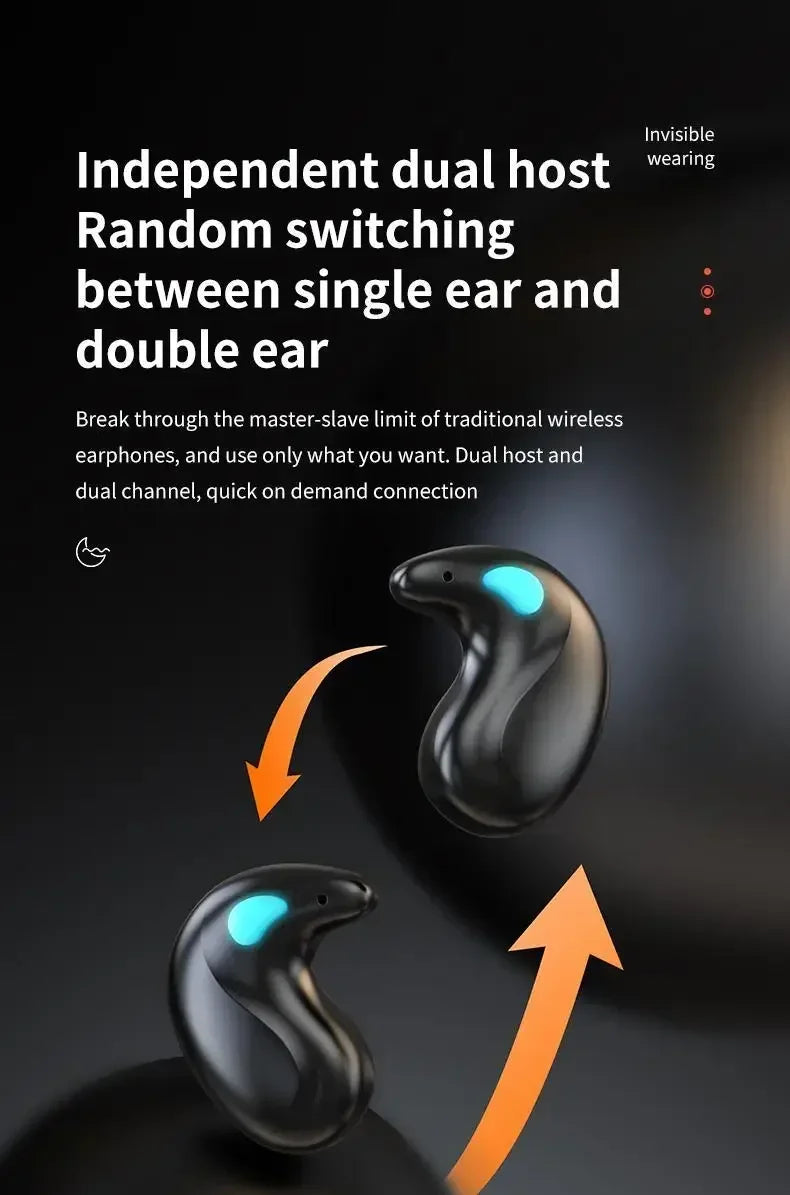 X55 TWS Mini Earpods BT5.3 Wireless Earphone IPX5 Headphones Noise Reduction Sport Bluetooth Earbuds Stereo Music Headset
