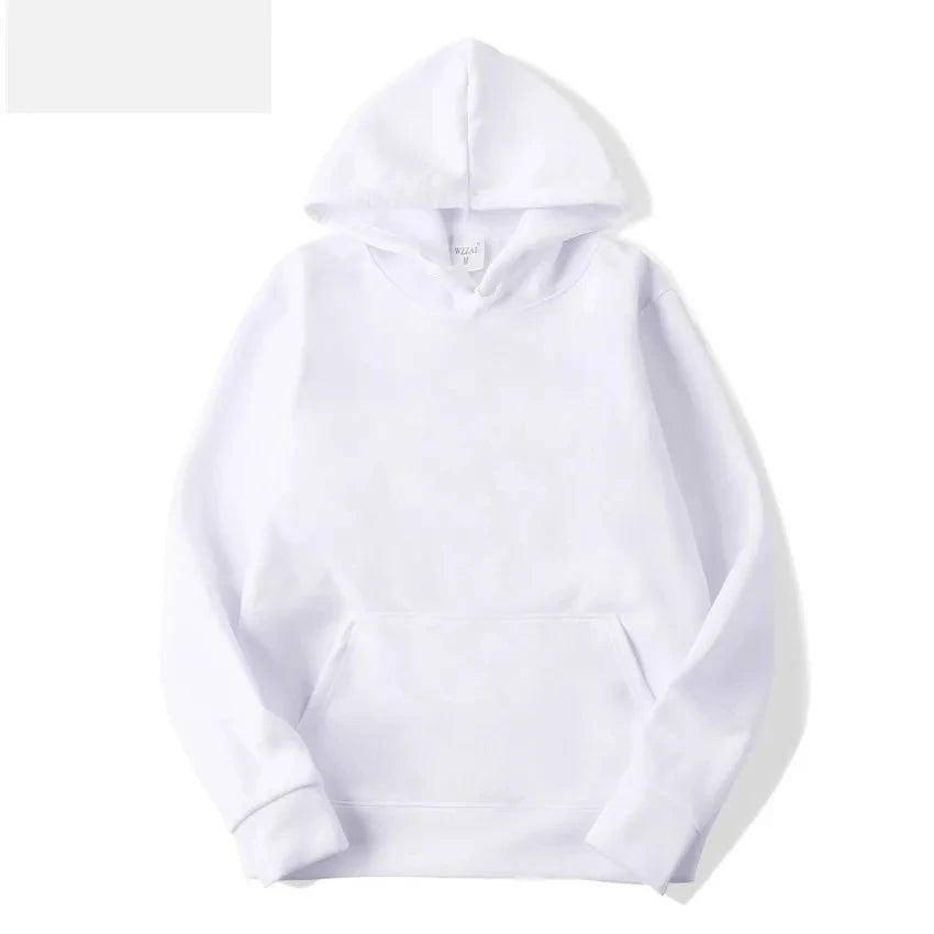 JUMPER Solid Color Men's Hoodie Warm Men's Sportswear Fashion Street Wear Casual Men's Loose Breathable Hoodie Brand Hoodie