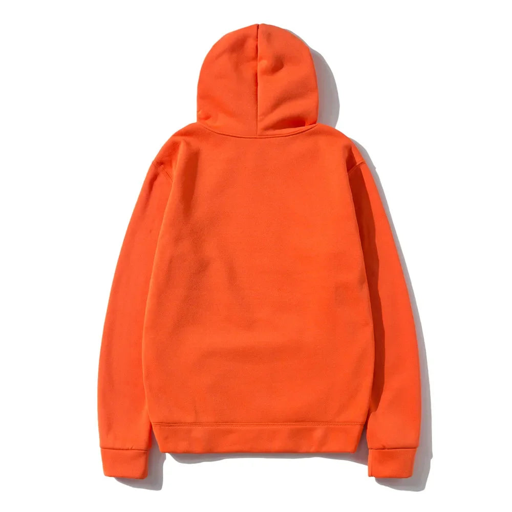 JUMPER Solid Color Men's Hoodie Warm Men's Sportswear Fashion Street Wear Casual Men's Loose Breathable Hoodie Brand Hoodie