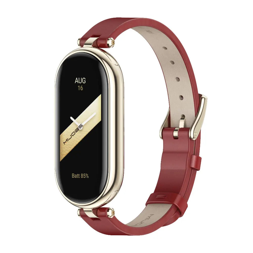 Strap for Mi Band 10 9 8 7 6 5 4 3 Watchband for Xiao mi Smart Band 9 Strap for Mi Band 8 Leather Wristband For Mi Band 7 Correa
