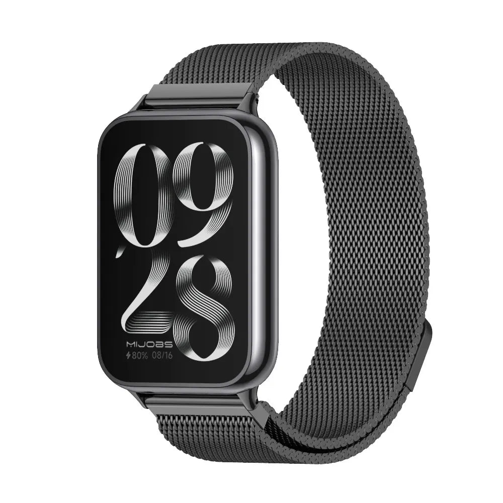 For Mi Band 9 Pro Strap for Mi Band 8 Pro Wristband for Xiao mi Smart Band 8 Pro Bracelet Global Version Metal Watch Band