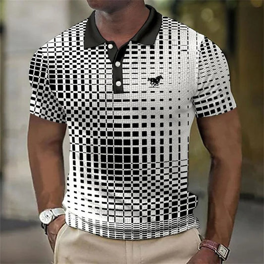 Polo New Trending Men Summer Short Sleeve Fashion Casual Polo Shirt .
