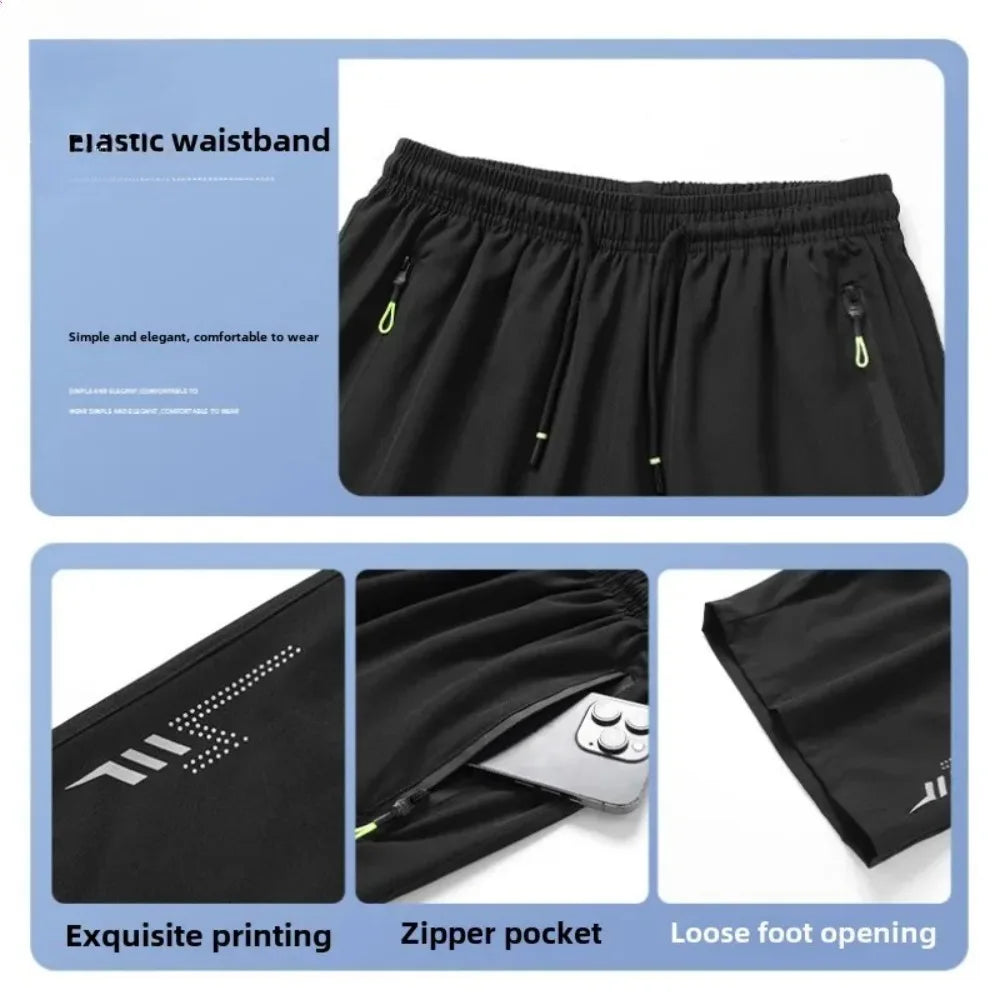 Shorts  Summer Men's Sport Shorts Cool Sportswear Running Shorts Casual Bottoms Gym Fitness Training Jogging Short Pants Men Black Gray
