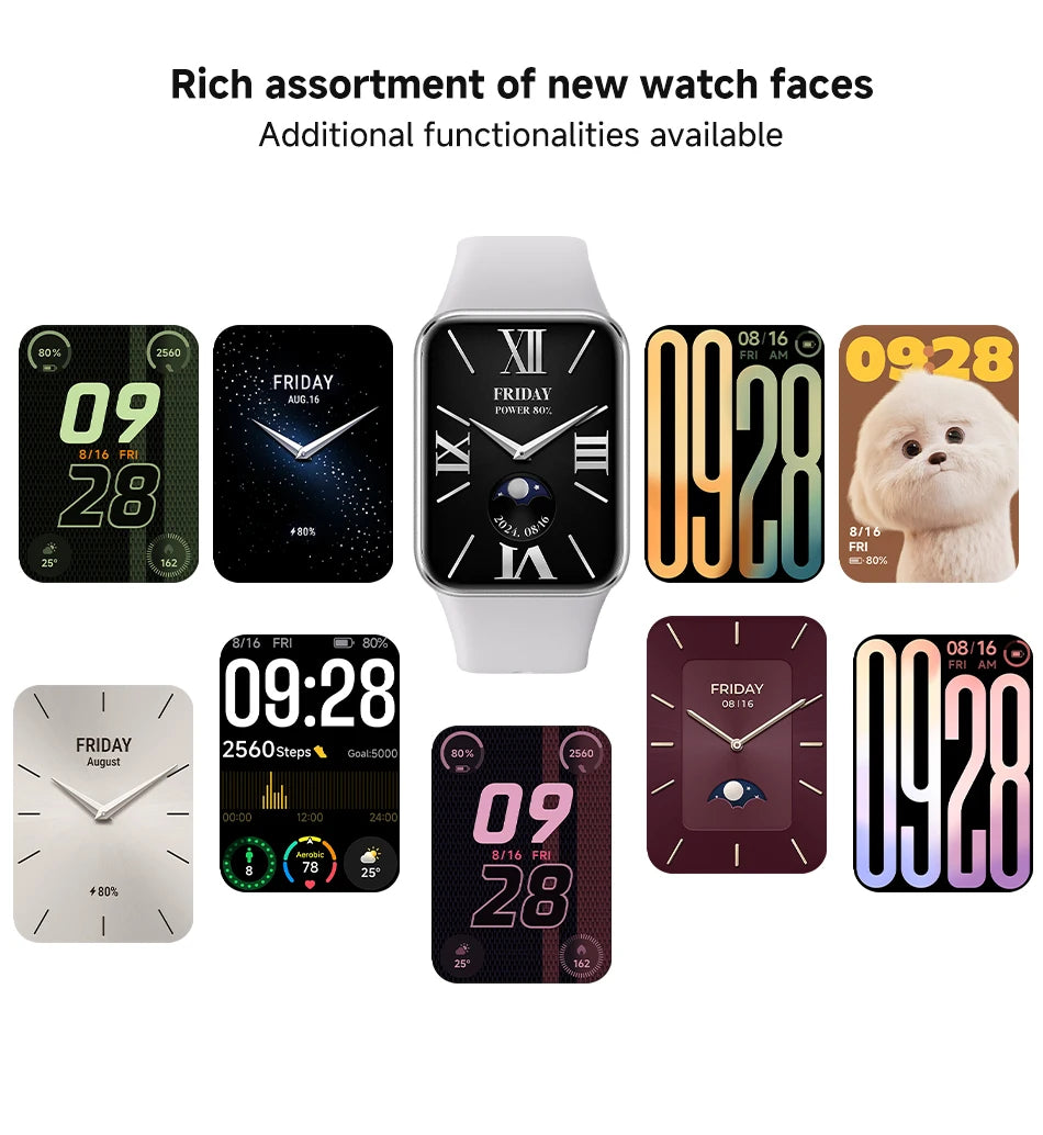 Original Global Version Xiaomi Smart Band 9 Pro Smartband 1.74" Display GPS Blood Oxygen Sport Smart Watch Bracelets Mi Band