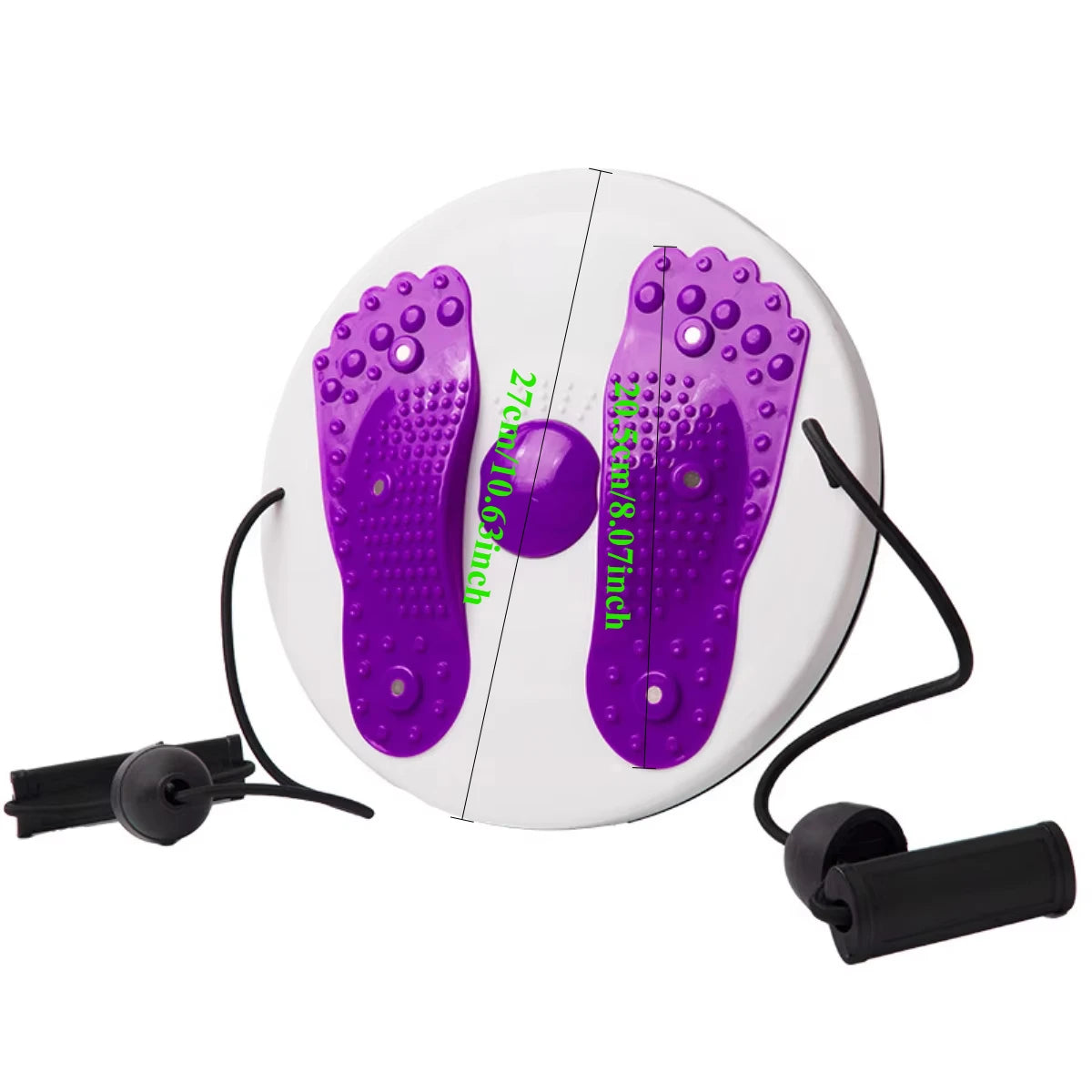 EQP Exercise Waist Twisting Disc Foot Massage Waist Torsion Disc Fitness Equipment Portable Magnetic Tension Waist Twisting Machine