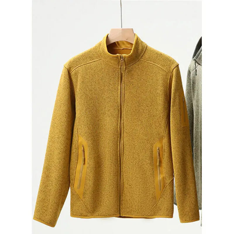 Fashionable Camping, Fishing, Sports, Versatile, Casual and Affordable Knitted Sweater Jacket
