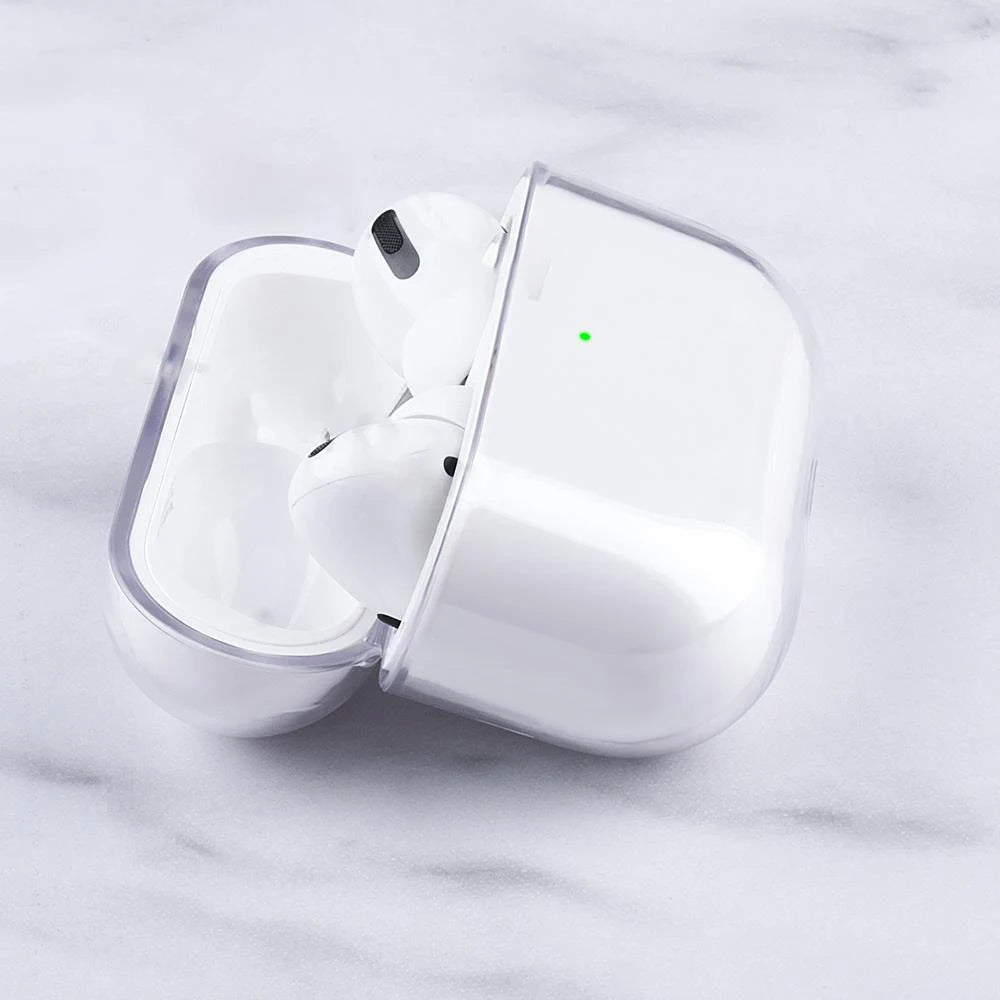 Transparent Earphones Case Hard PC Clear Headphone Cover For Apple Airpods 3 For AirPods Pro 1st 2nd Generation Protective Case