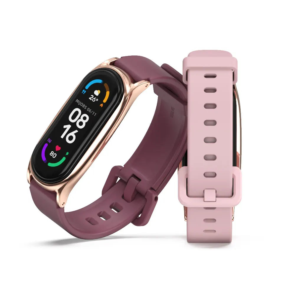 Strap For Mi Band 10 9 8 7 6 5 4 3 Silicone Wristband Replacement For Xiao mi Mi Band 8 Bracelet MiBand 7 6 5 4 3 Wrist Strap
