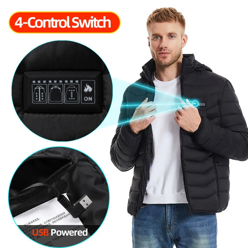 Heated Jacket Electric Self Heated Jacket USB Heated Clothing Electric Heating Jackets