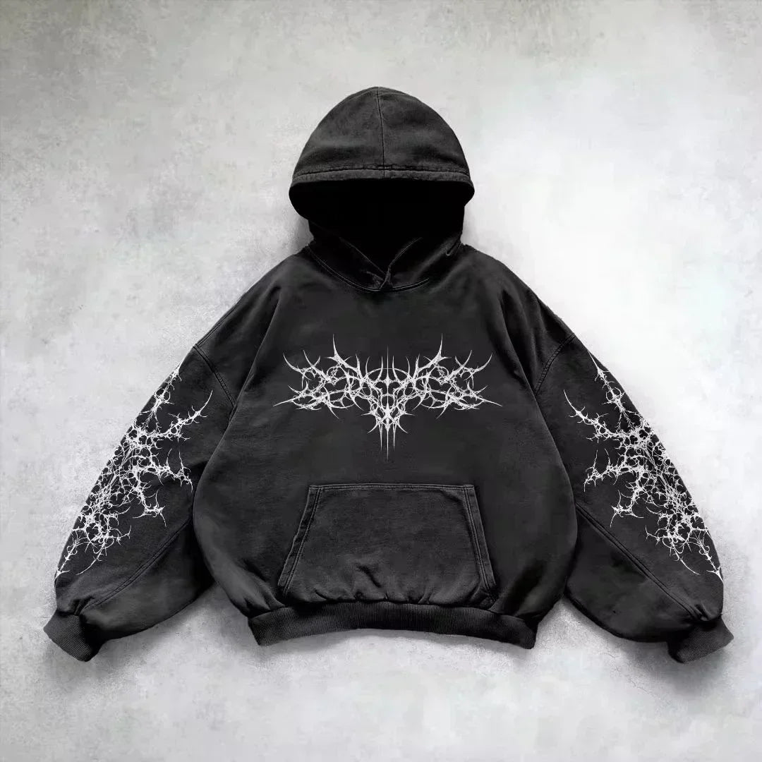 Hoodies Women American Y2K New Hip Hop Trend Zipper Hoodie Women Street Casual Loose Joker Vintage Sweatshirt Unisex Fleece Padded Warm Hoodie