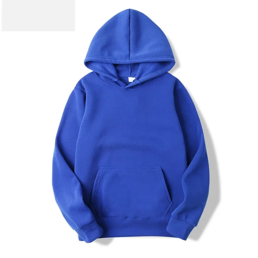 JUMPER Solid Color Men's Hoodie Warm Men's Sportswear Fashion Street Wear Casual Men's Loose Breathable Hoodie Brand Hoodie