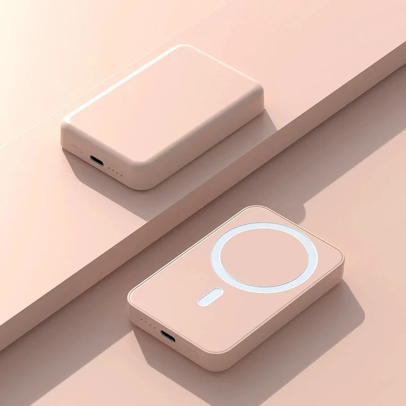 10000mah Large Capacity for Magsafe Magnetic Mini Wireless Power Bank Fast Charging Portable Power Bank External Battery