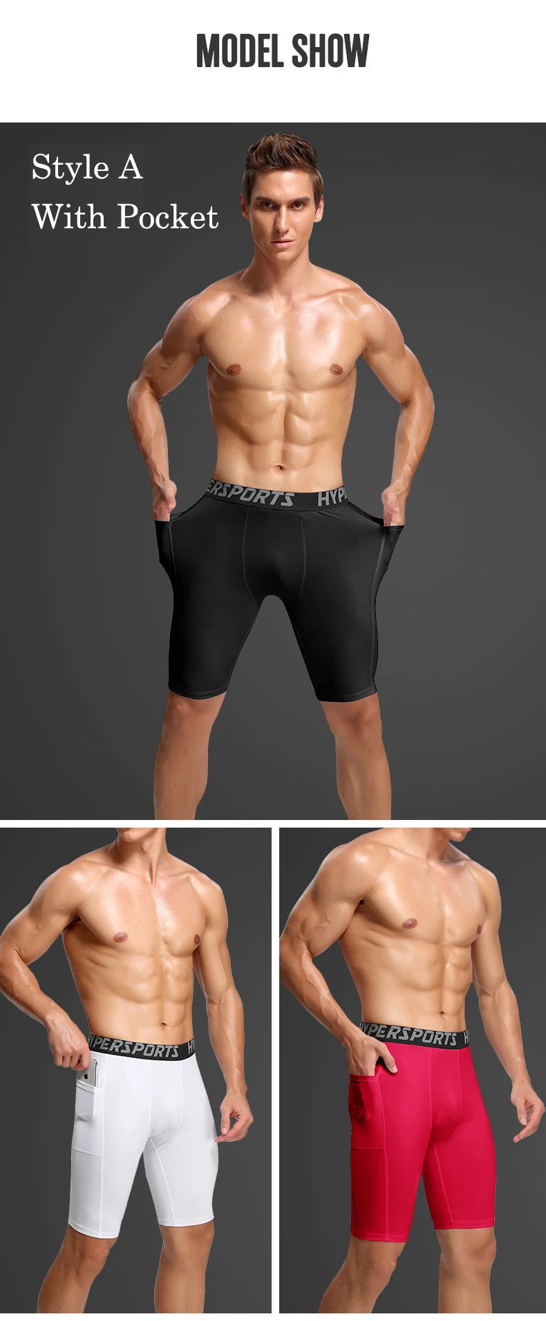Shorts Men Summer Sportswear Training Tights Gym Fitness Leggings Short Pants Sport Bottoms Running Shorts Men