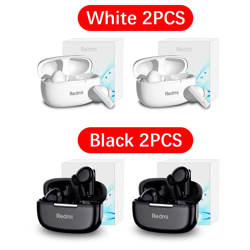 RENOWEARS Bluetooth Earphones touch control Wireless Headphones hi-fi stereo Headset In-ear Noise Reduction Earbuds HD Mic