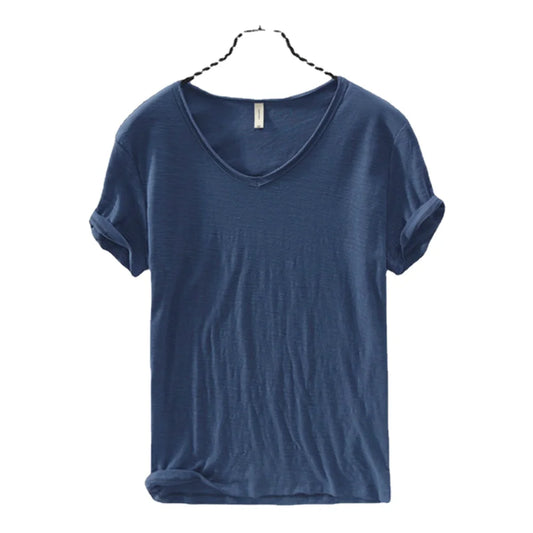 Men Short Sleeve Collar Short Sleeved Tops Tees Men T-Shirt 10colors slim Man T-Shirts Fitness For Male Clothes