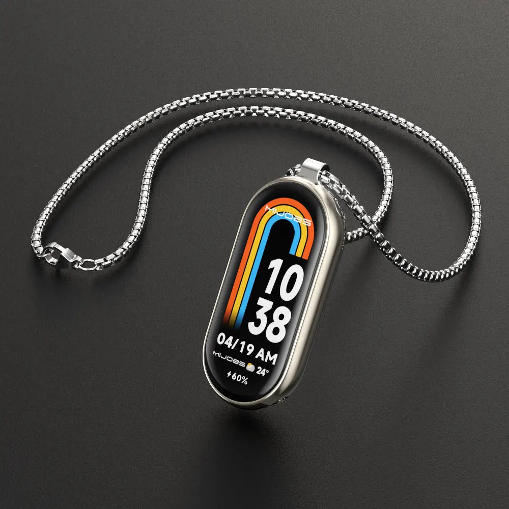 Mi Band 9 10 Strap Necklace for Xiaomi Smart Band 8 Bracelet Miband 9 Smart Watch Neck Decoration Pendant Mi Band 8 Accessories