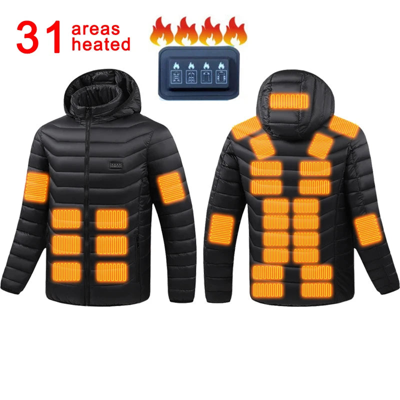 Heated Jacket Electric Self Heated Jacket USB Heated Clothing Electric Heating Jackets