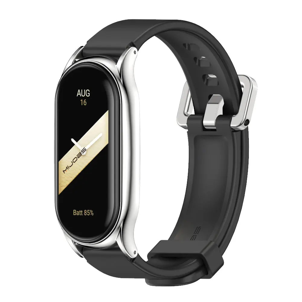 Strap For Mi Band 10 9 8 7 6 5 4 3 Silicone Wristband Replacement For Xiao mi Mi Band 8 Bracelet MiBand 7 6 5 4 3 Wrist Strap