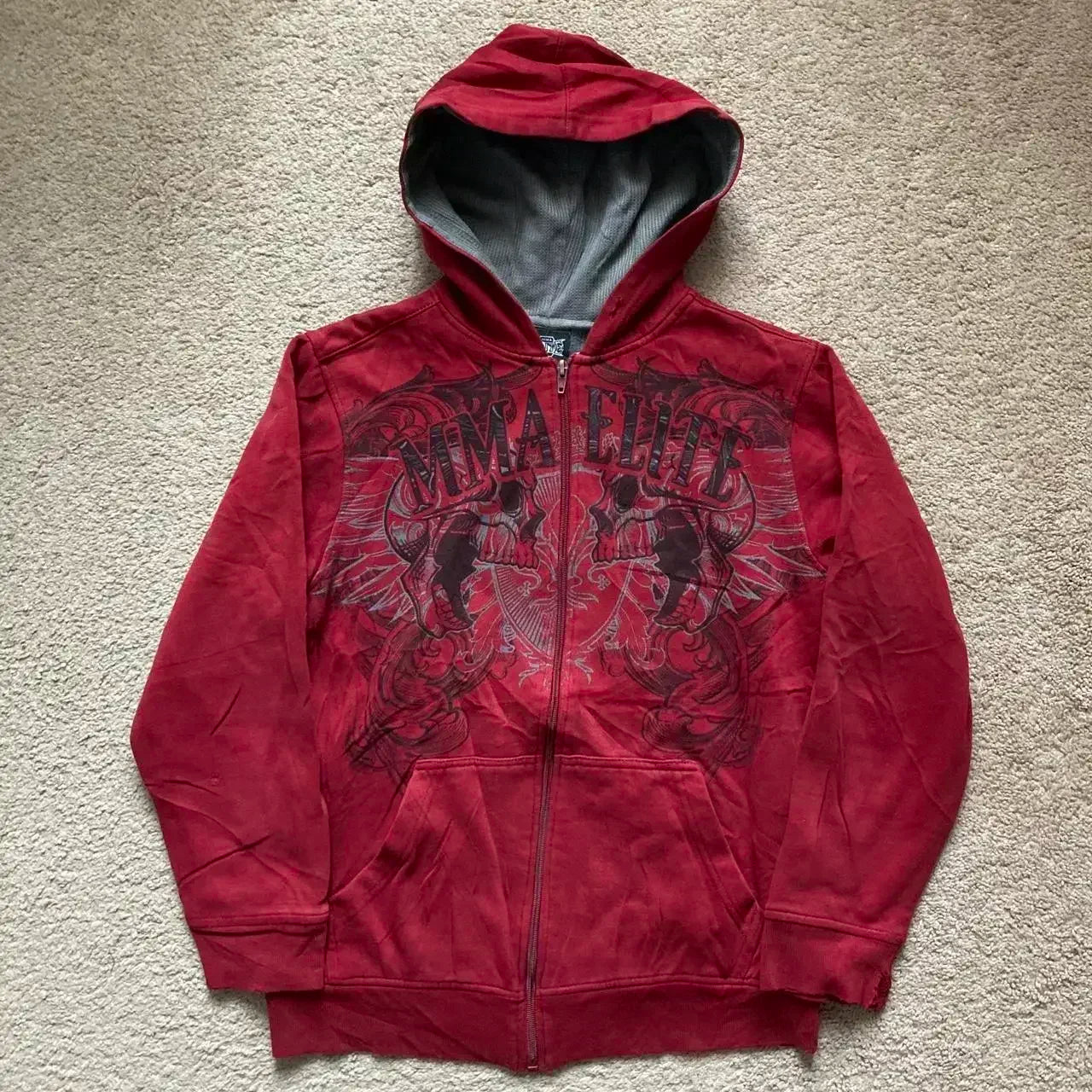 Hoodies Women American Y2K New Hip Hop Trend Zipper Hoodie Women Street Casual Loose Joker Vintage Sweatshirt Unisex Fleece Padded Warm Hoodie