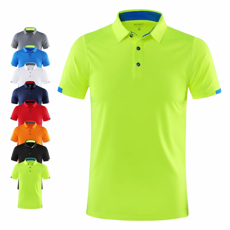 Polo Casual Sports Quick-drying Lapel Short-sleeved POLO Shirt Cycling Suit Fitness Suit For Men