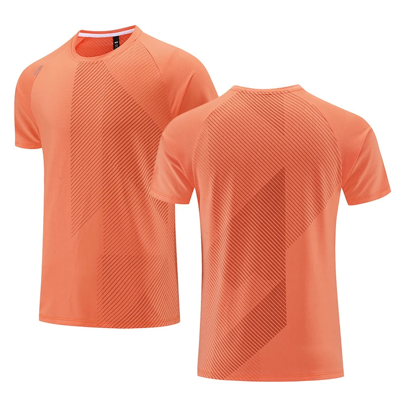 T-shirt Fitness Sports Top Gym Training Shirt Breathable Jogging Casual Sportswear