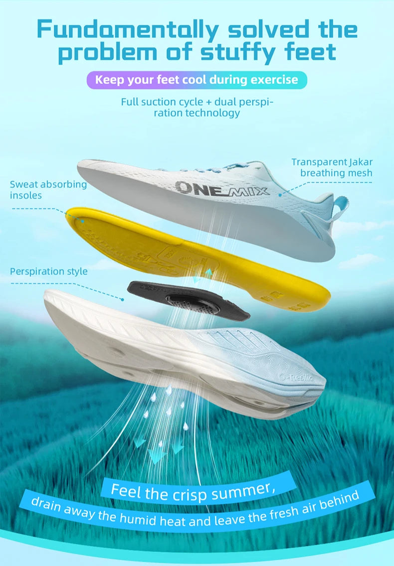 Sneakers Casual Running Shoes Breathable Summer Jogging Shoes Men Lightweight Women Gym Shoes Outdoor Male Cushion Sports Shoes