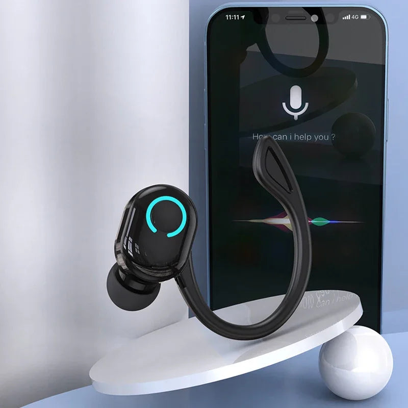 Wireless Earphones Sport Headphones Bluetooth 5.2 Earbuds Handsfree Headset with Mic for IPhone Samsung Xiaomi Smart Phone