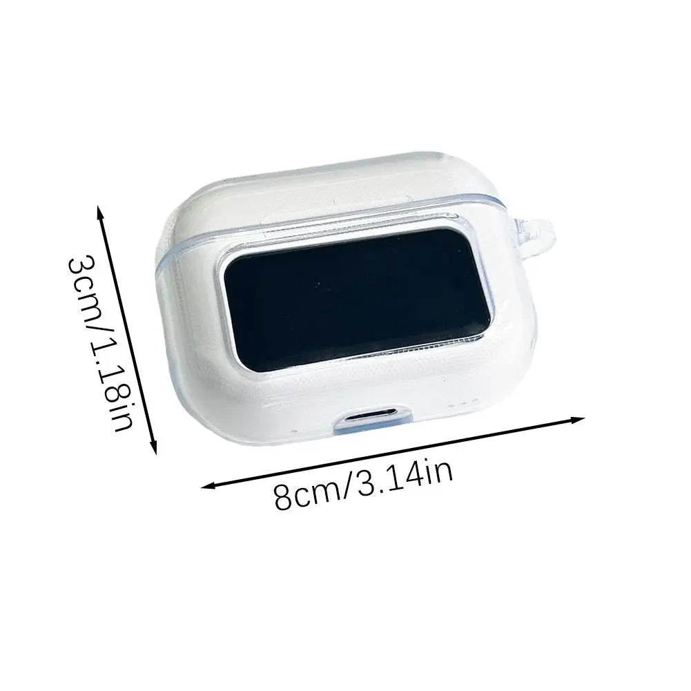 Transparent Silicone Cover For A9PRO Headphones Protective Case Anti-fall Shockproof Dustproof Wireless Earphones Shell Case