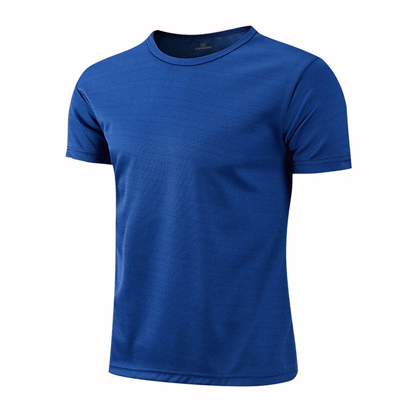 T-shirts  Men Women Quick Dry Short Sleeve Sport T Shirt Gym Jerseys Fitness Shirt Trainer Running T-Shirt Teenager Breathable Sportswears