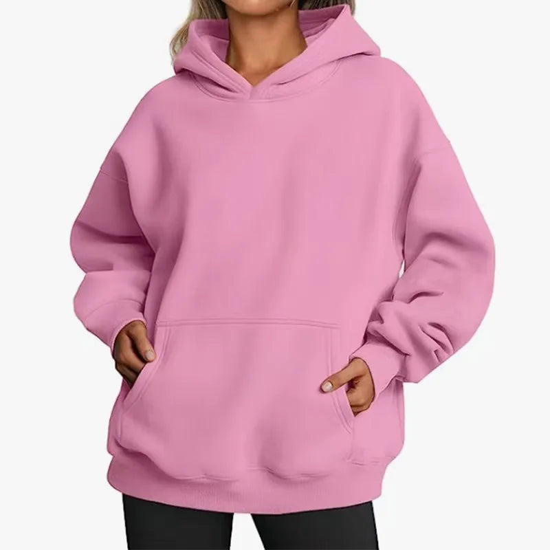 New Men Casual Hoodies Women Fleece Warm Hoodies Spring Autumn Pullovers Fashion Black Multiple Colour Oversized Sweatshirts Top