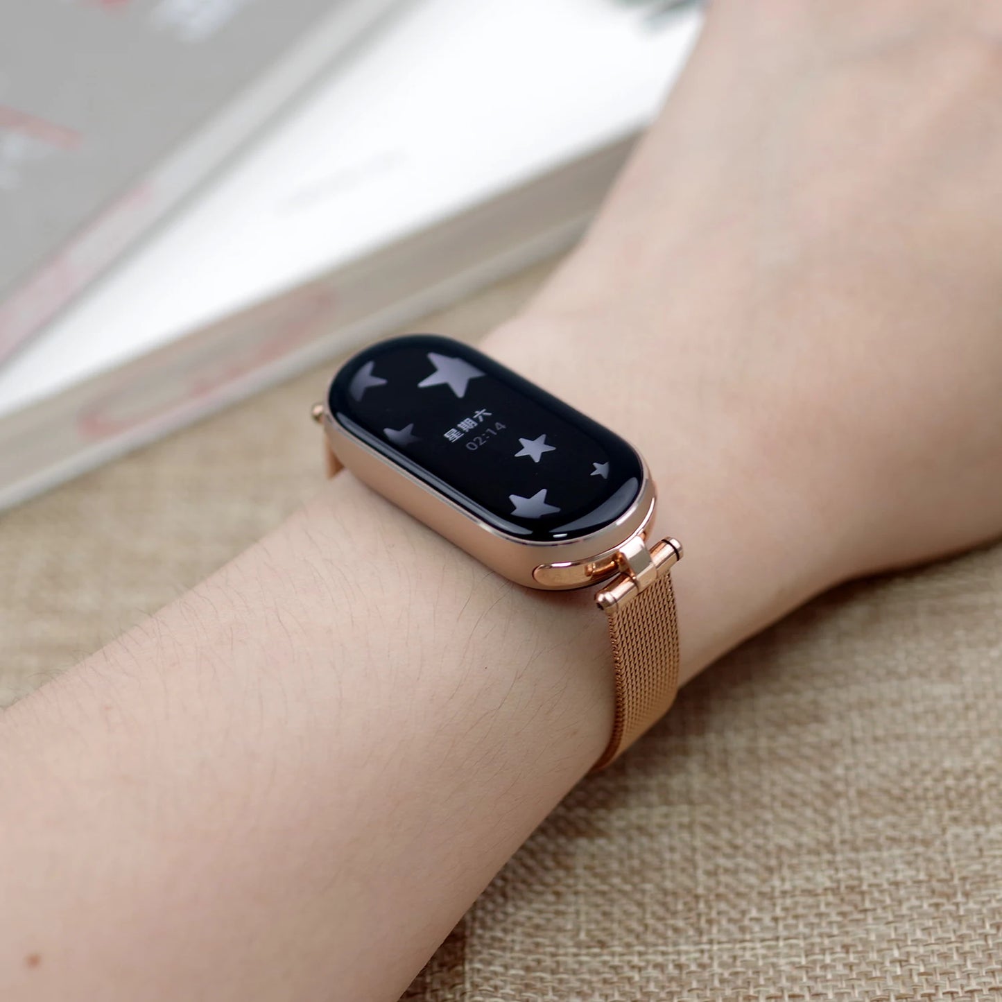 Strap Mi Band 10 9 8 7 6 5 4 3 Smart Bracelet Global Version Mi band 9 Watchband Ladies Wristband for Xiaomi Smart Band 8 Correa