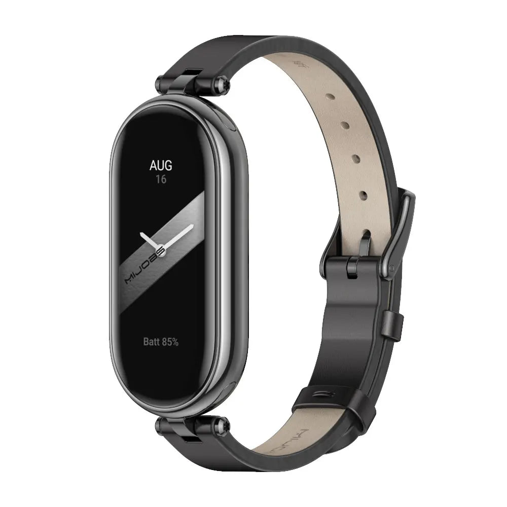 Strap for Mi Band 10 9 8 7 6 5 4 3 Watchband for Xiao mi Smart Band 9 Strap for Mi Band 8 Leather Wristband For Mi Band 7 Correa