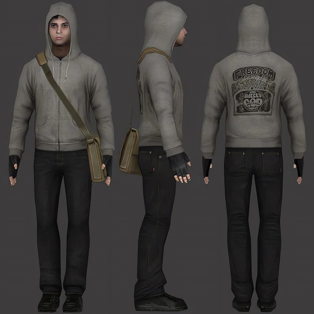 Hoodies Women Simon Henriksson Zipped Hoodie Cry of Fear Simon's Hooded Cosplay Sweatshirt Winter Sweater Gamer Gift Trendy Aesthetic Hoodies