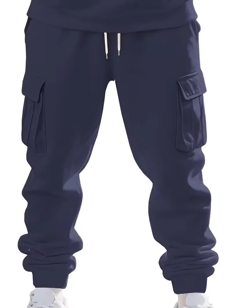 Men's Hooded Outdoor Warm Workwear Casual Sweatshirt  Comfortable Streetwear Fashion Men's Sweatshirt 1/2piecs